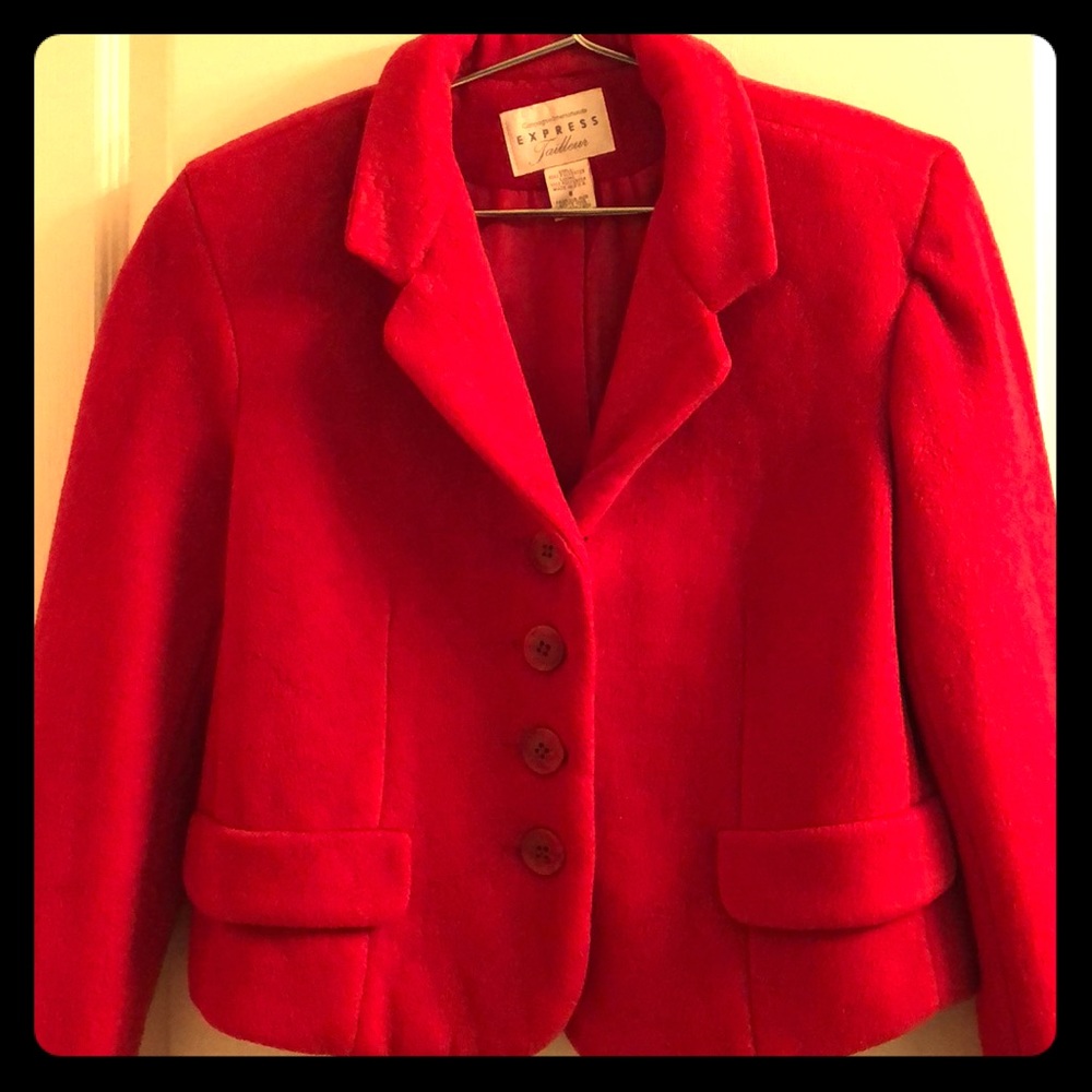 Express 100% polyester super soft  women’s coat